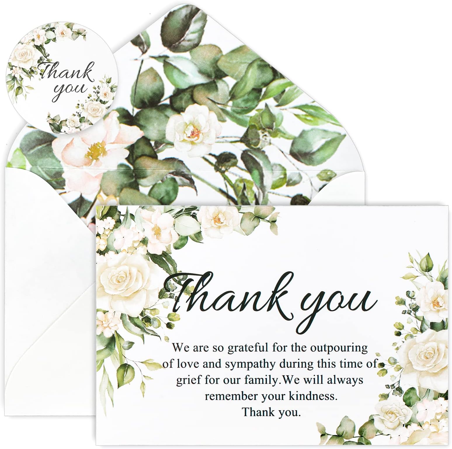 Hallmark Pack of 20 Thank You for Your Sympathy Cards