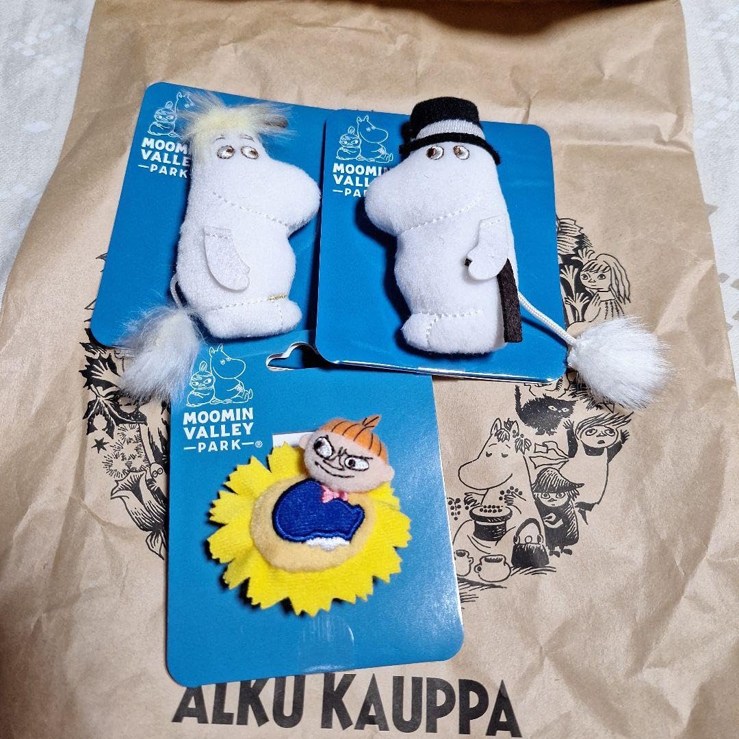 Amazon | ムーミンバレーパークぬいぐるみバッジ | バッジ | おもちゃ