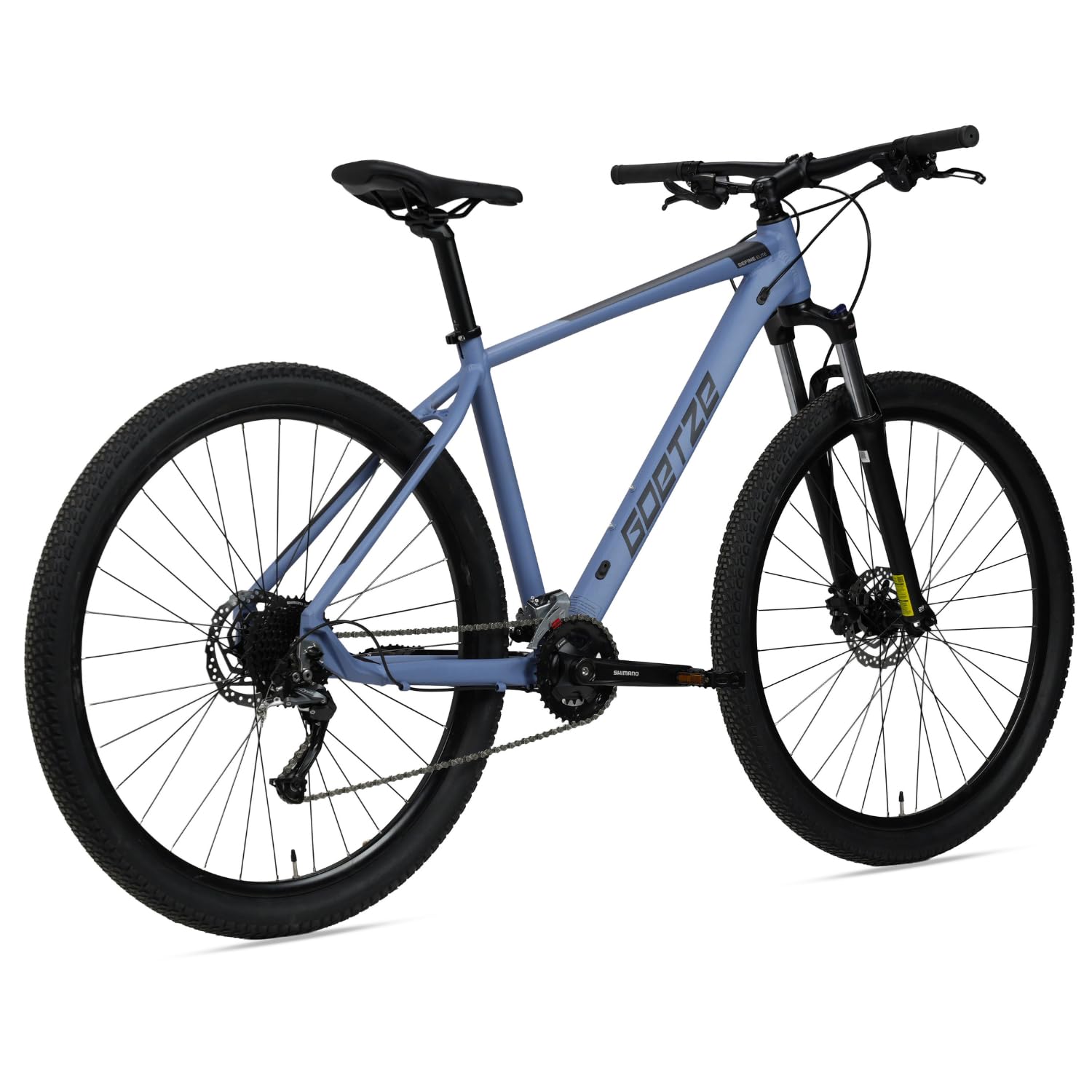 Goetze Define Elite 29 Zoll Mountainbike | Aluminiumrahmen 17/19 / 21 Zoll | Federgabel mit Lockout | 18-Gang Shimano Altus Schaltung | Hydraulische Shimano MT200 Scheibenbremsen | Hardtail MTB