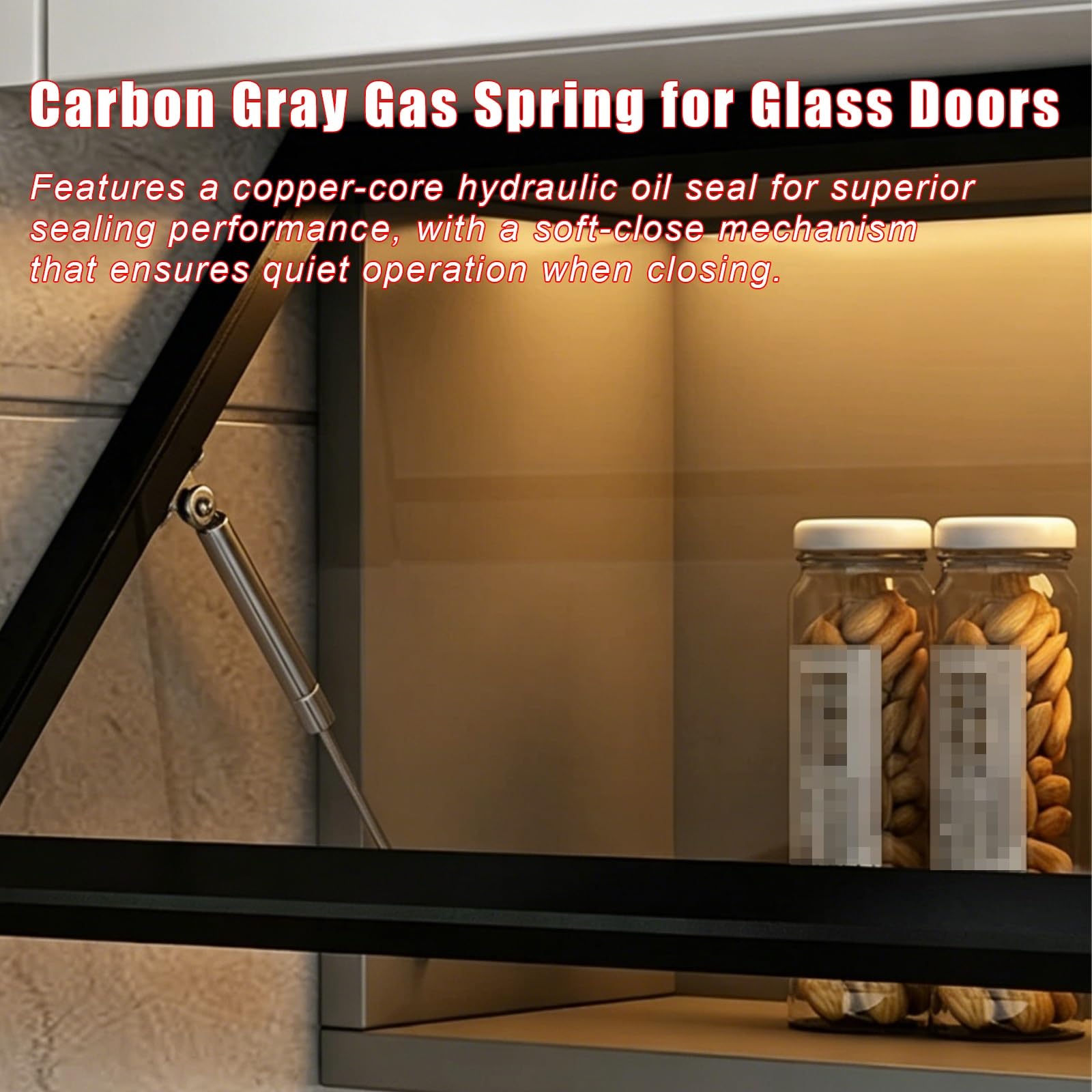Szafka Ścienna Wisząca Odporna na Wysokie Temperatury Odporna na Ścieranie O Dużej Pojemności 15 Kg z Inteligentnym Czujnikiem Światła do Salonu Kuchni Łazienki(39.37 * 6.69 * 11.81in)