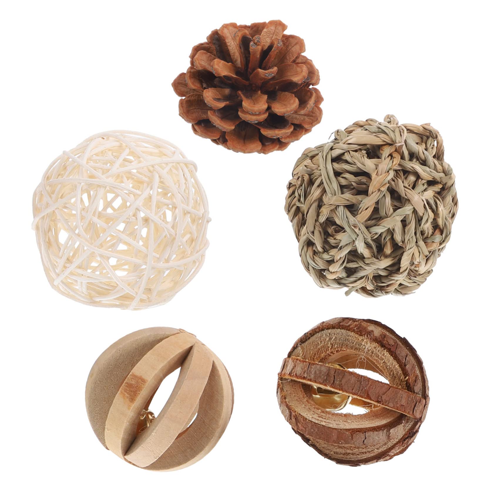 Mipcase 15stücke Teiliges Hamster Kauspielzeug Set Naturholz Molar Spielzeug Für Meerschweinchen Kaninchen Und Kleine Haustiere Zahnpflege Und Beschäftigung Für Gesunde Zähne Und