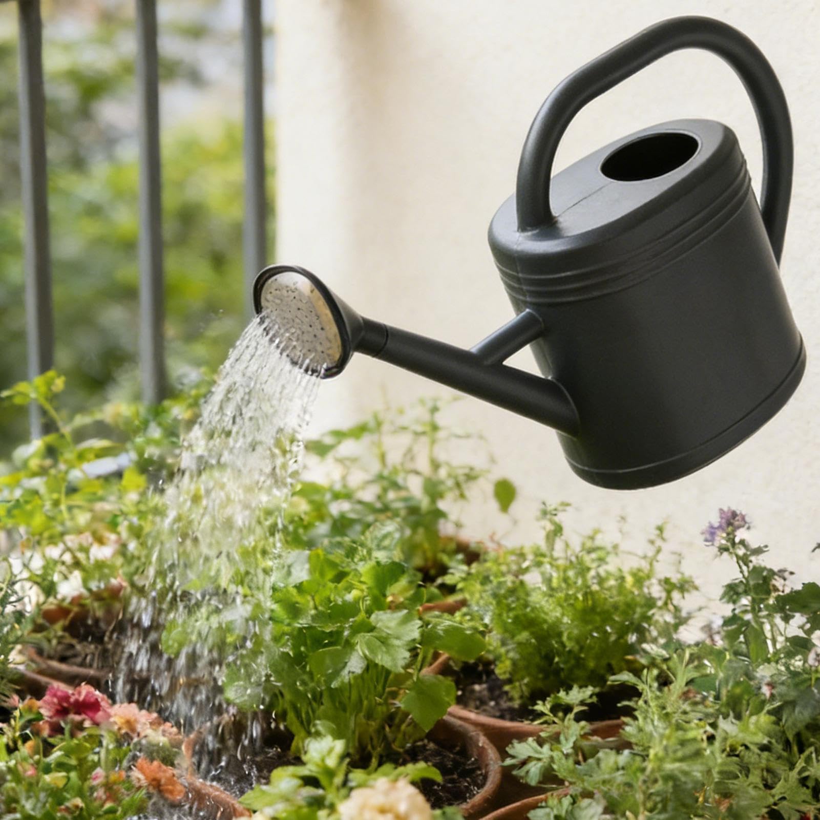 Blumen Gießkanne 3L Mit Tragbarer Und Abnehmbarer Langer Tülle Für | Indoor Gießkanne Für Zuhause Für Draußen, Haus, Weihnachten, Terrasse, , Rasen, Gartengestaltung, Hinterhof, Inne