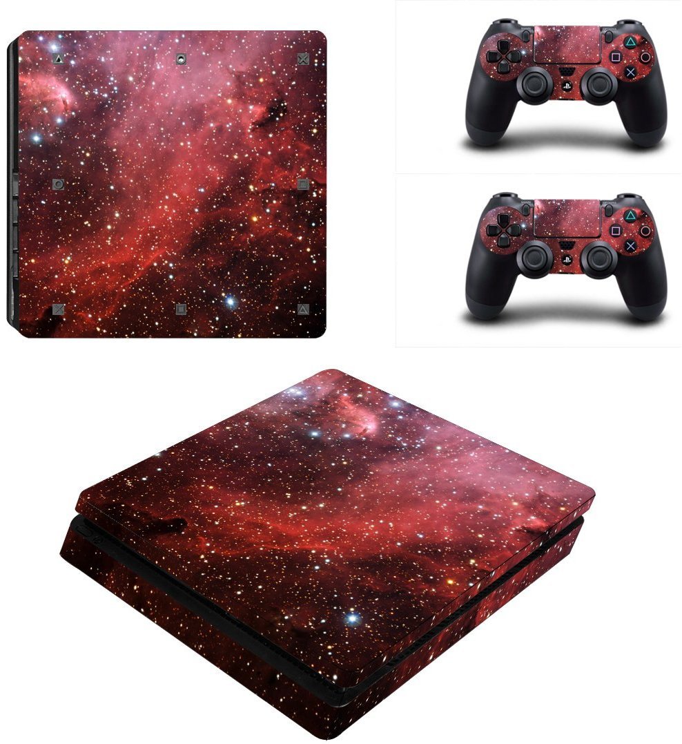 Elton Red Star Space Theme 3M Skin Sticker Cover for PS4 Slim Console and Controllers (B06XJP1D2L) Amazon Price History, Amazon Price Tracker