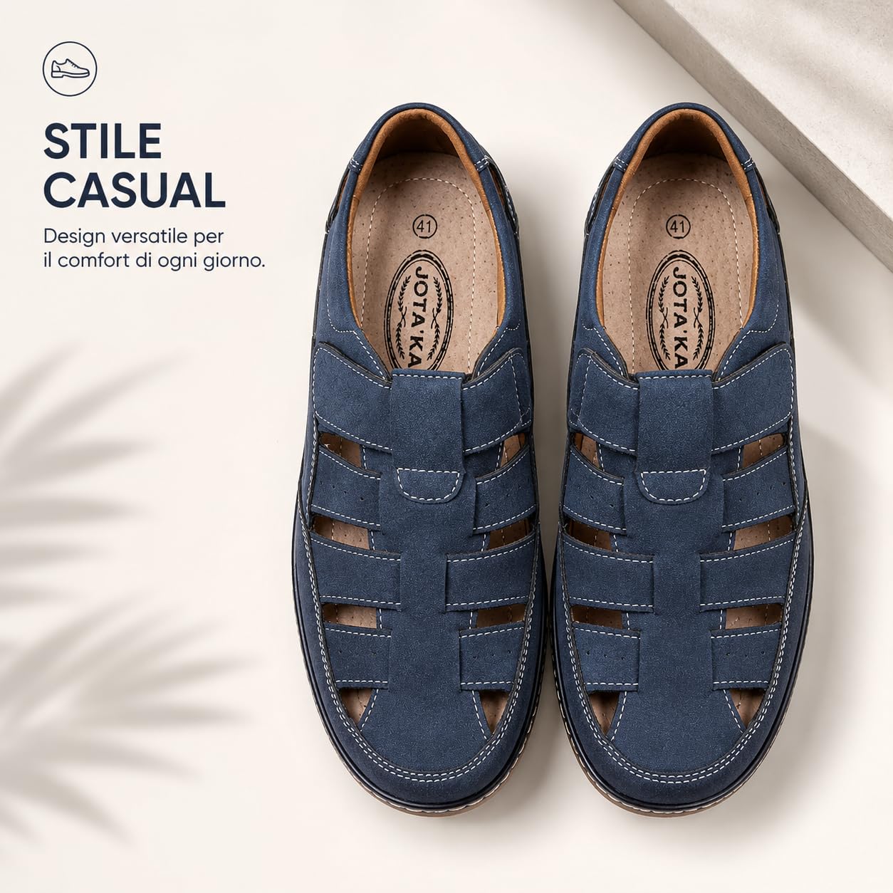 JOMIX Sandale de Randonnée Homme Chaussures de Sport Homme Chaussures de Marche Hommes Sneakers Respirantes Légères Confortables