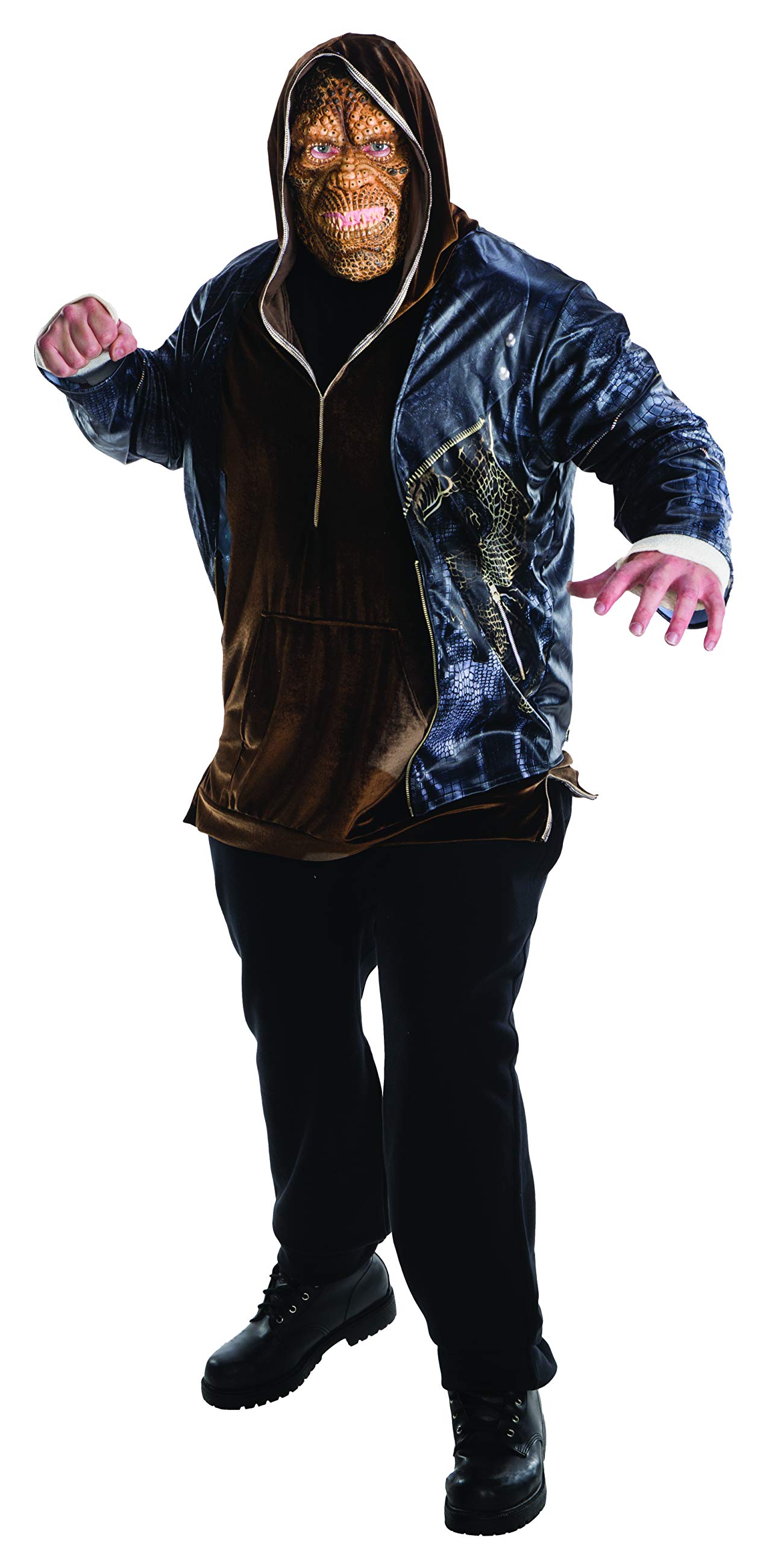 Rubie's 17993 Suicide Squad Adult-Sized Costume, Black/Brown, Plus