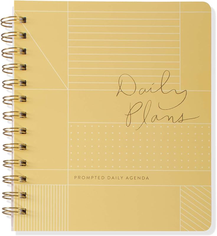 Non-Dated Daily Planner, 160 Pages, 6 x 7.25 Inches, PAS Daily Grid (877101)