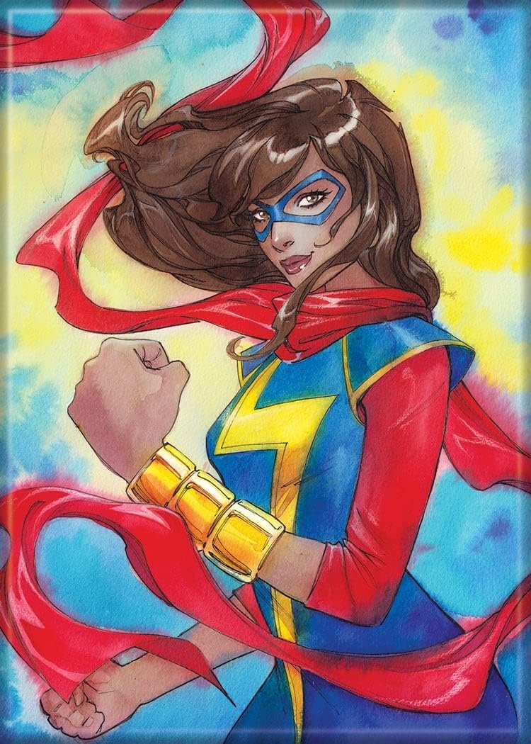Ata-Boy Marvel Comic Covers Ms Marvel Beyond Limit Sabine Rich VAR 2.5 X 3.5 Inch Magnet for Refrigerators and Lockers