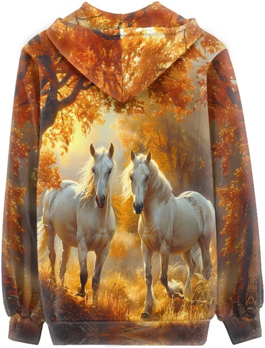 Showudesigns Zip Up Women's Hoodies & Sweatshirts XS-5XL - Image 3