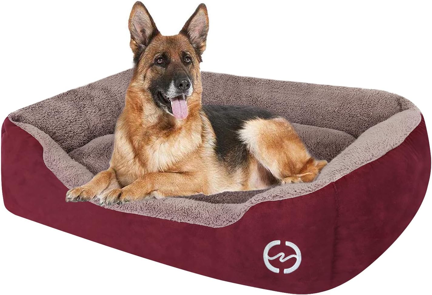 Mascotas Cama Para Perro Pastor Aleman Cama Para Mascota Con Borde
