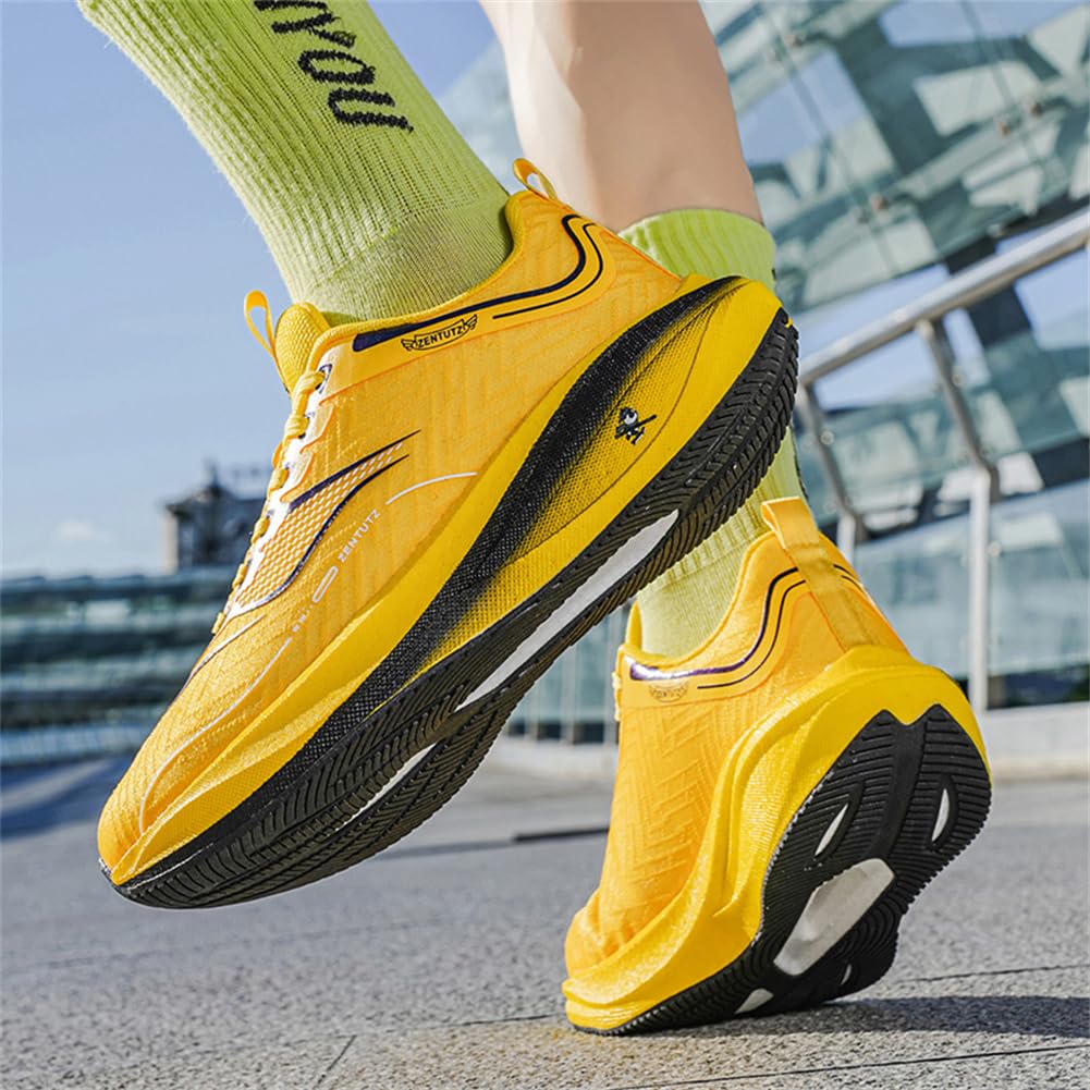 Laufschuhe Atmungsaktiv Turnschuhe Schnürer Sportschuhe Leichte Gym Fitness Sneaker für Herren Damen Elevate Shoes Herren Gr.34-44