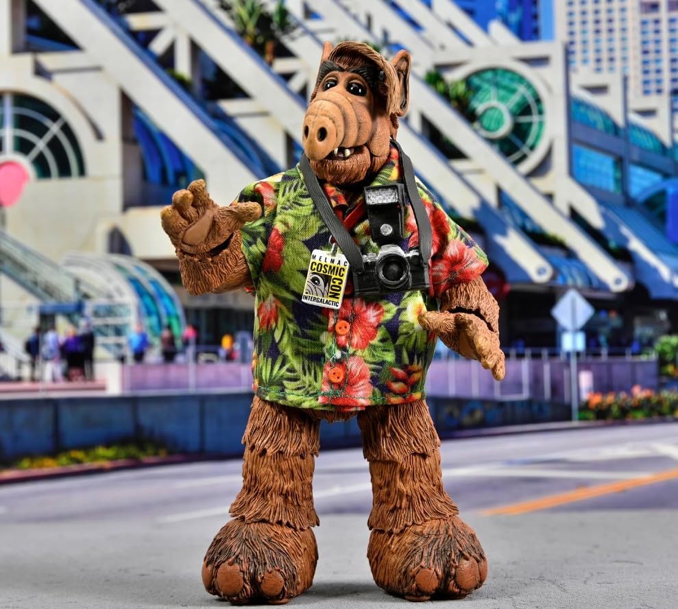 NECA Alf 7-Inch Scale Cosmic Con Alf Action Figure - SDCC Exclusive image 4