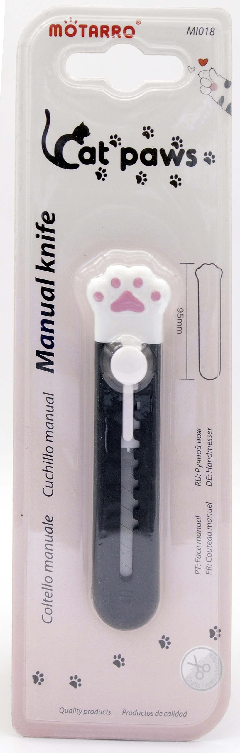 MOTARRONew Edition specially design for kids Manual knife and Different type of Cutters and blades (Manual Knife)