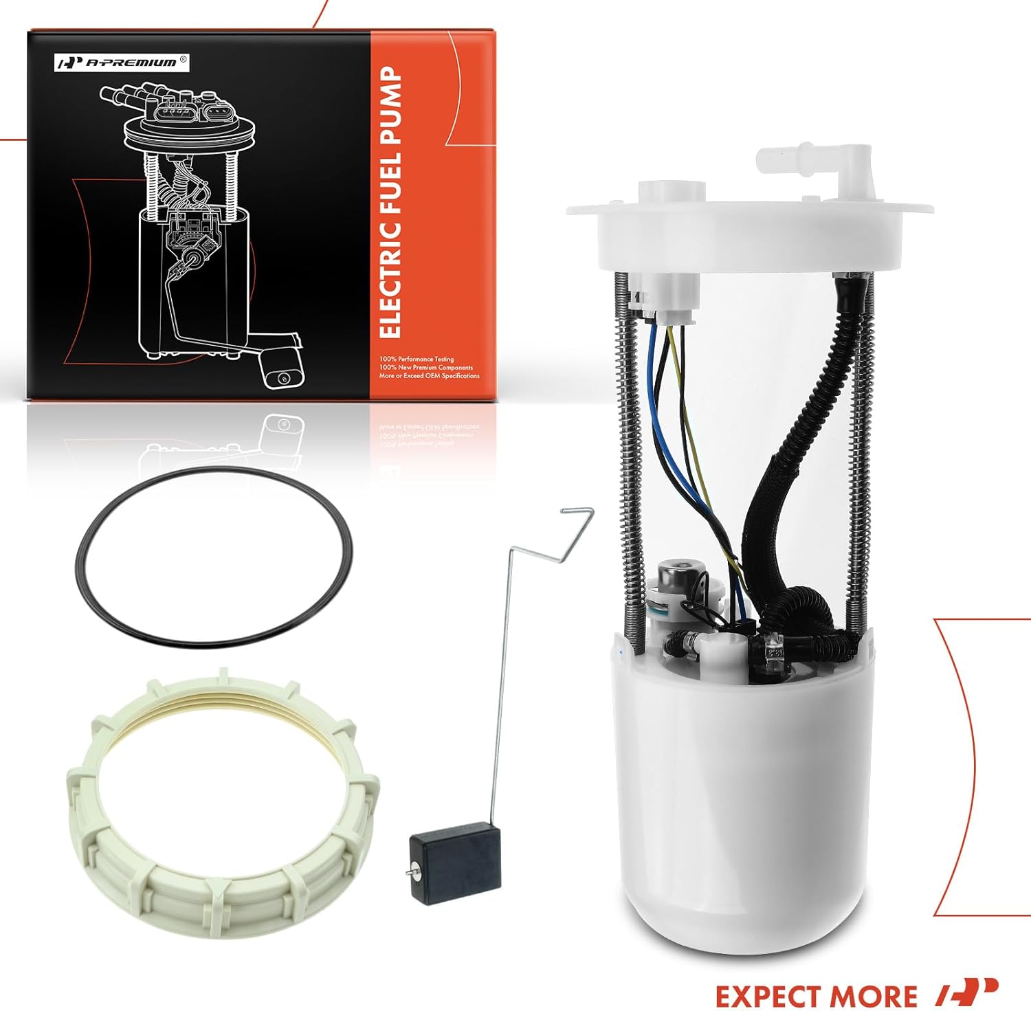 A-Premium Electric Fuel Pump Module Assembly with Sending Unit Compatible with Acura MDX 2014-2020 & Honda Pilot 2016-2019, Ridgeline 2017-2019, V6 3.5L, Gas, Replace# 17045TZ5A00