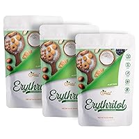 Vista 8 de Edulcorantes multiusos: paquete de 2 de Allulosa y paquete de 1 de Eritritol. Total de porciones 342; Edulcorantes sin calorías, cero carbohidratos