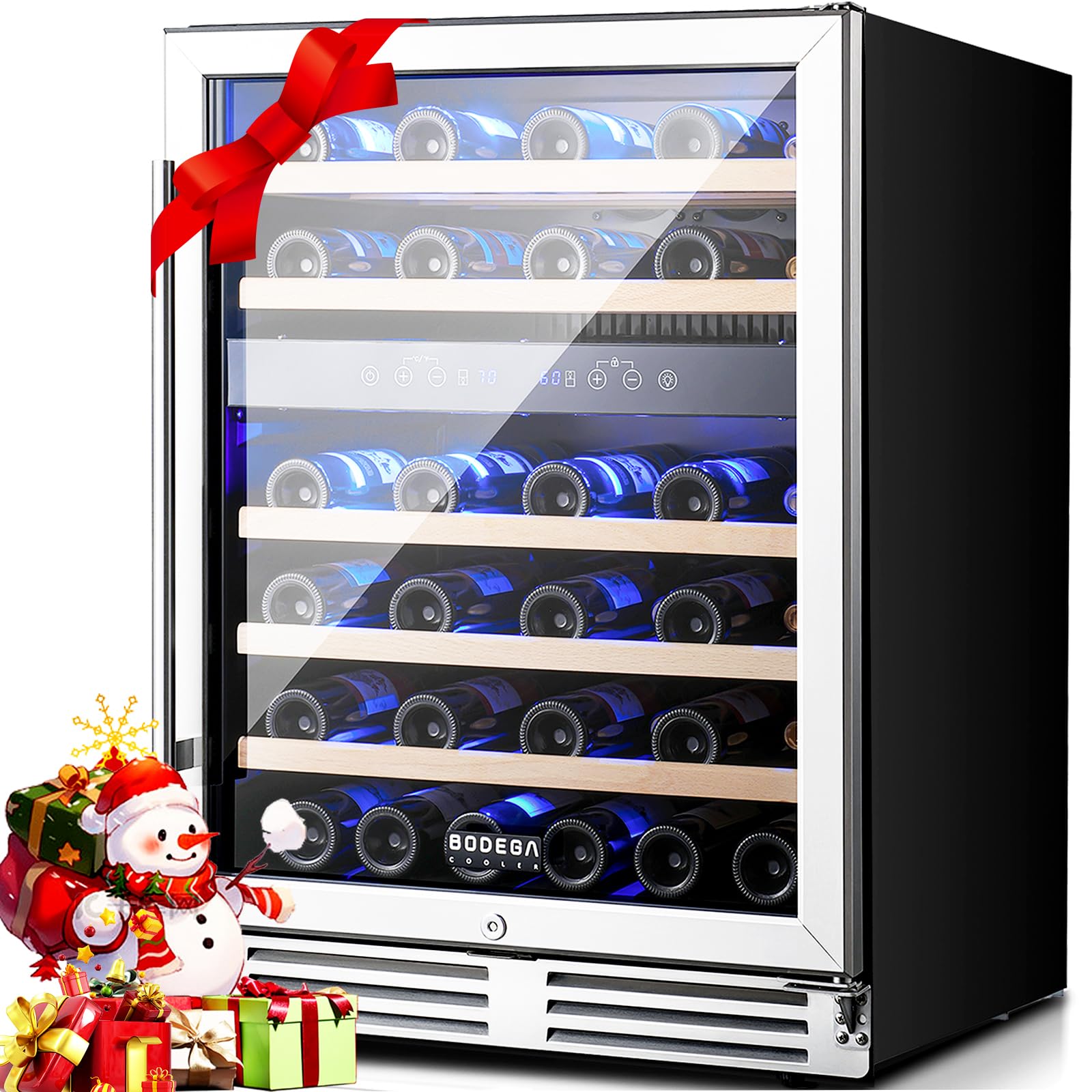 BODEGA UL-CWC-150B-B Wine Cooler Stainless Steel