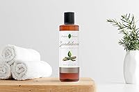 Vista 3 de Aceite de masaje de sándalo, hecho con jojoba, vitamina E y aceite esencial de sándalo puro, relajación natural para cuerpo y mente, aromático
