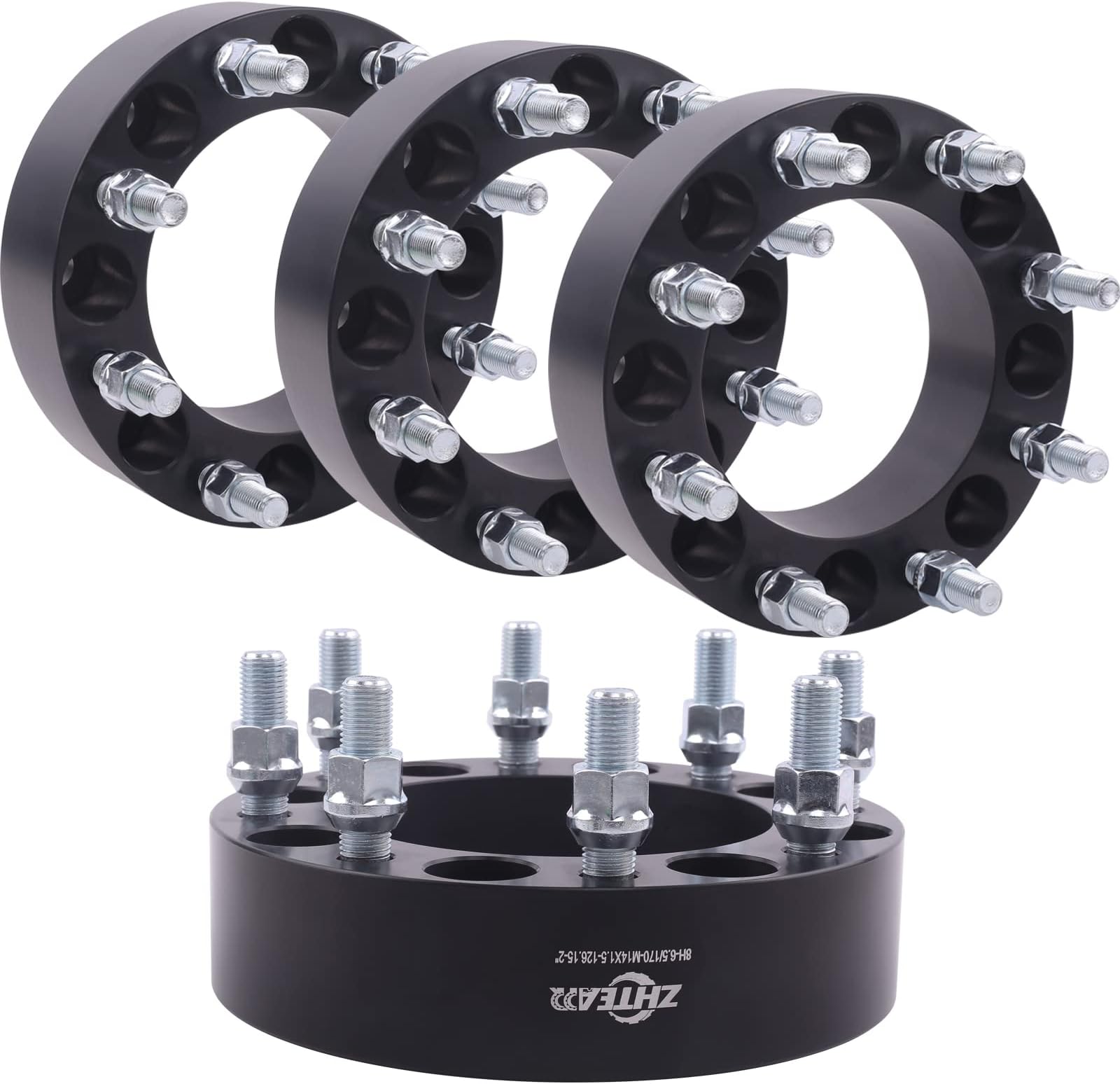 ZHTEAPR 8x165.1 8x6.5 To 8x180 Forged Wheel Adapters Spacers 2inch
