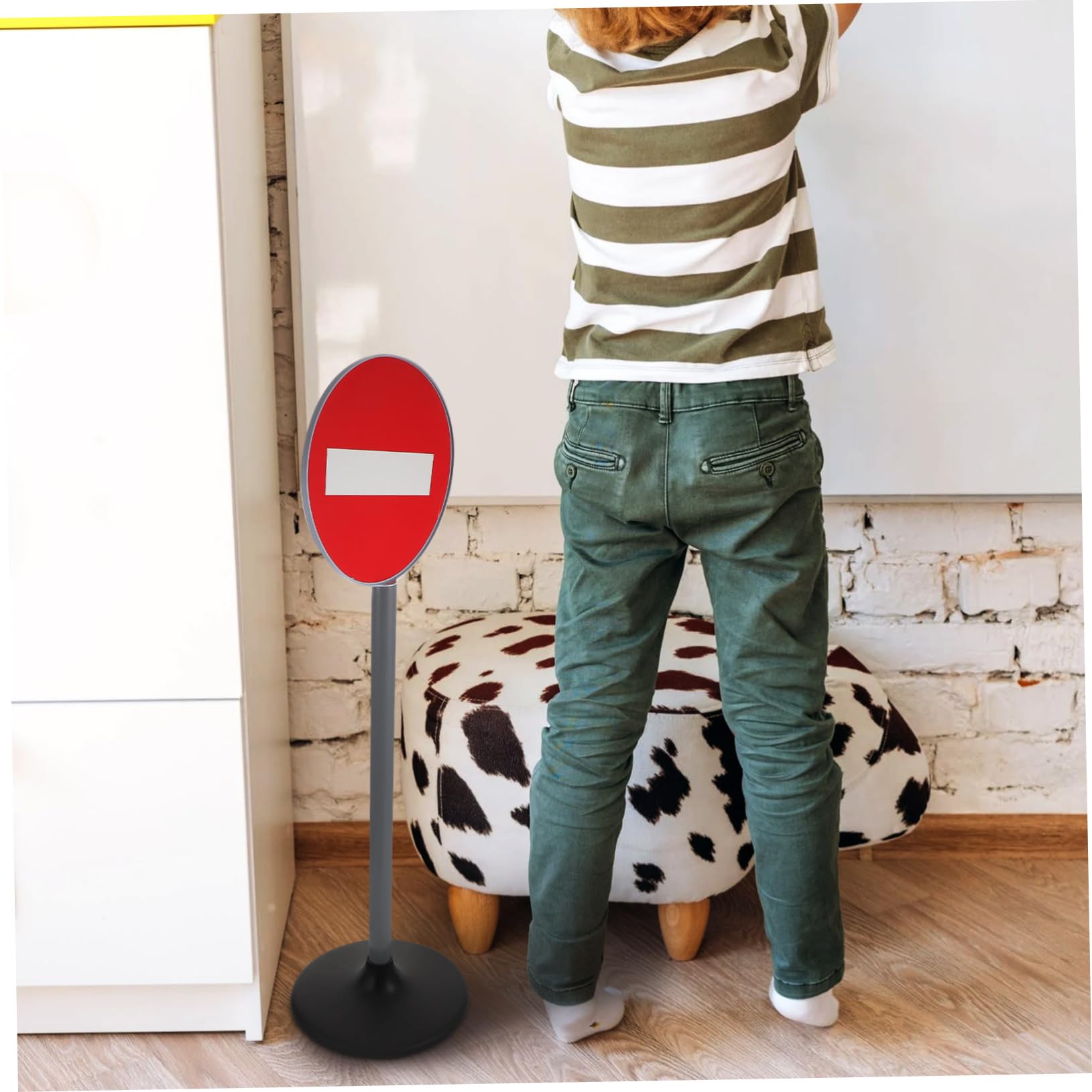 BESTonZON Set de Juguetes de Tráfico Educativos para Niños Duraderos y Resistentes para Enseñanza Temprana de Seguridad Vial Hogar