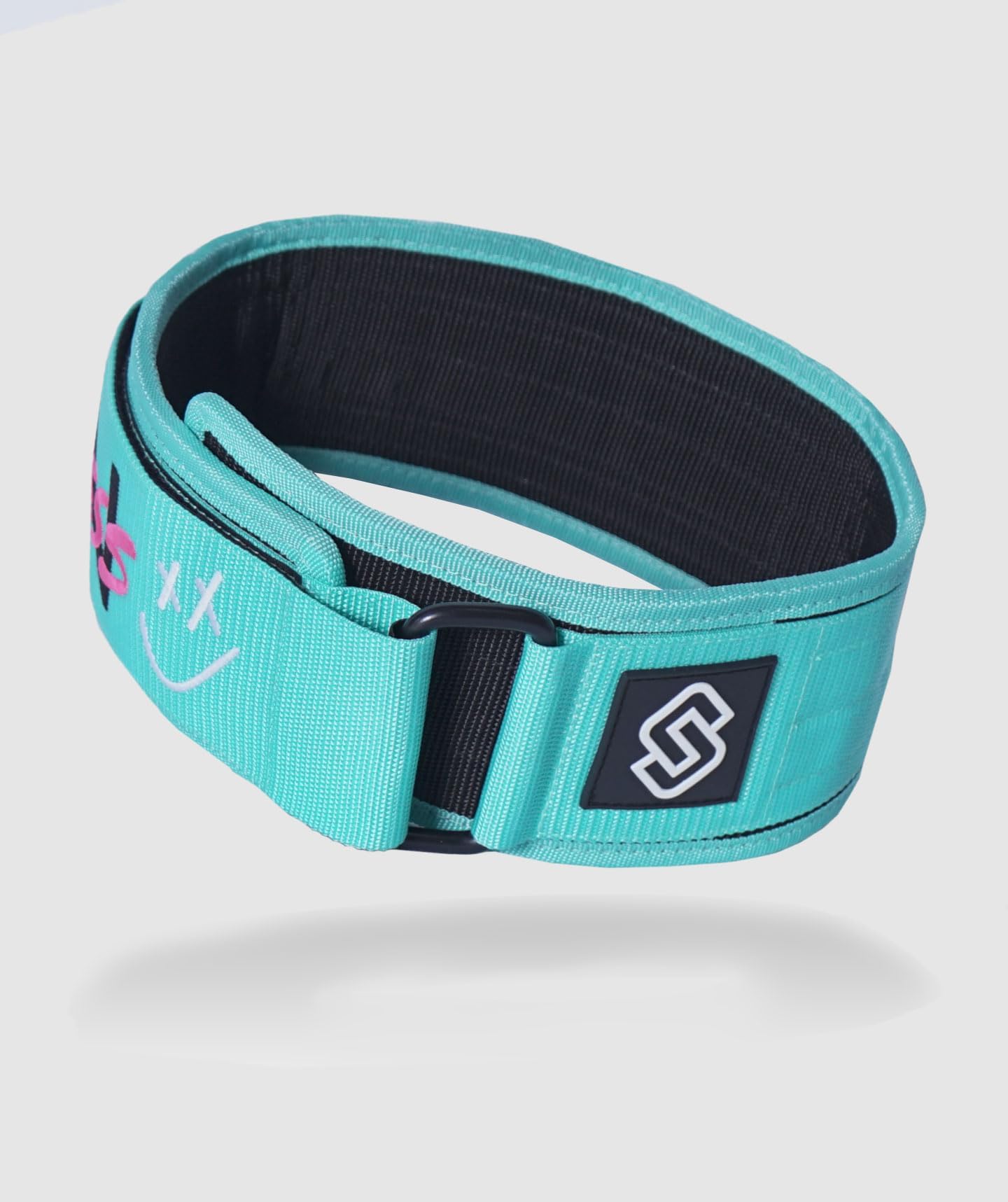 Cinta CORE X Haley Adams, Cintura Powerlifting/Weightlifting Unisex in Nylow Premium Profilo Fisso | Supporto Schiena e Core per Cross Training, WOD, Palestra