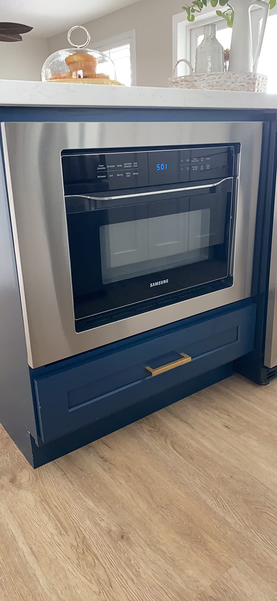 32/mo Finance SAMSUNG 30" Microwave Trim Kit for 1.2 Cu. Ft. Counter Top Convection Microwave