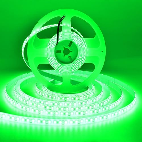 Miniatura 19 de Tira de luces LED, DC12V 5m/16.4ft regulable SMD 5730 (5630 actualizado) Super brillante 600LEDs 28000LM tira de luces LED no impermeable, 2 veces