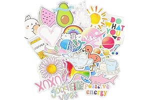 BEYONG Aesthetic Trendy Cute Sticker Beans for Camp