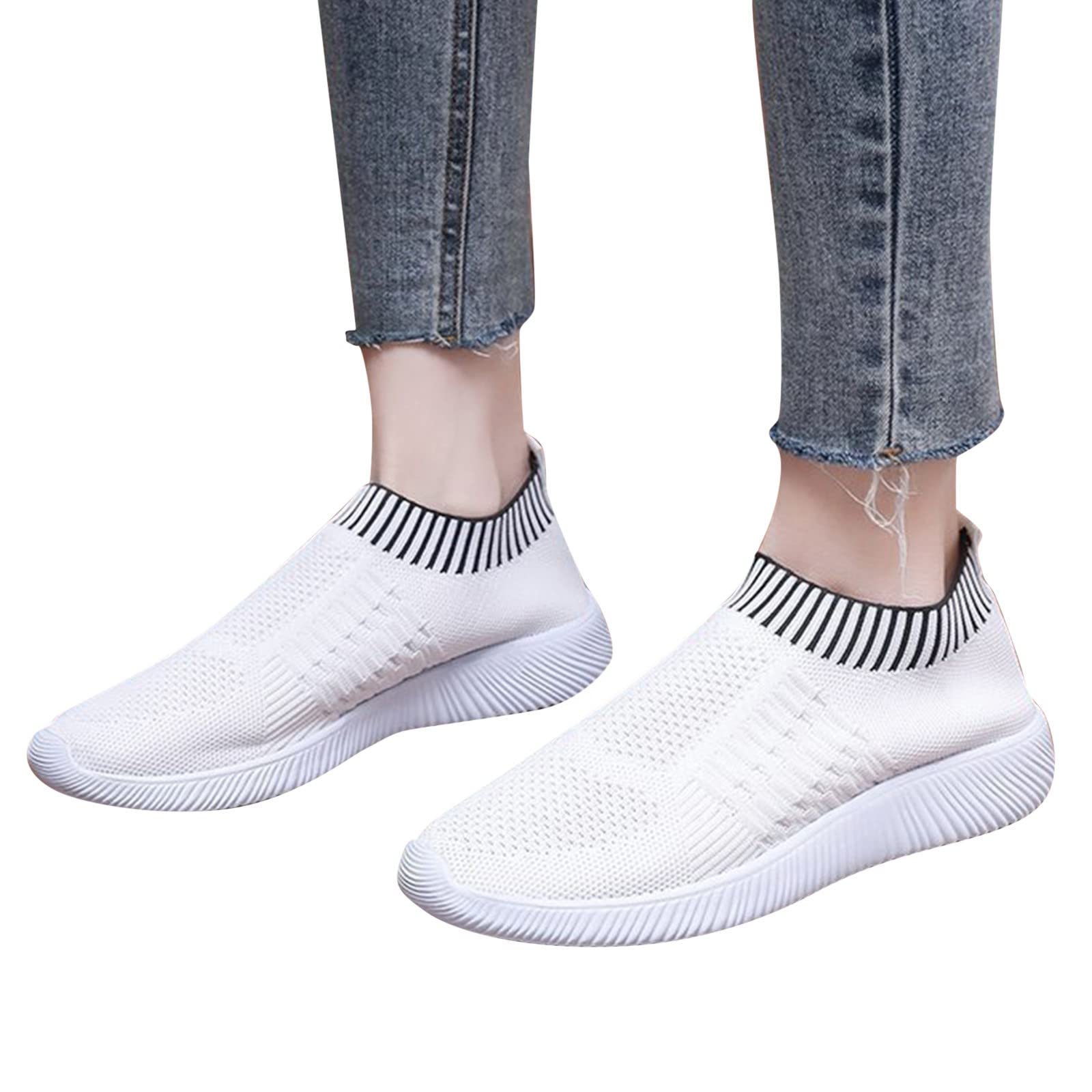Sneakers Ortopediche Estive Slip On - Scarpe Leggere Rete Donna Senza