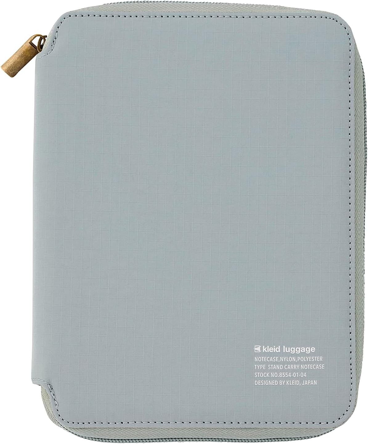 kleid 8554-04 Notebook Case, B6 Stand Carrying Note Case, Blue Gray