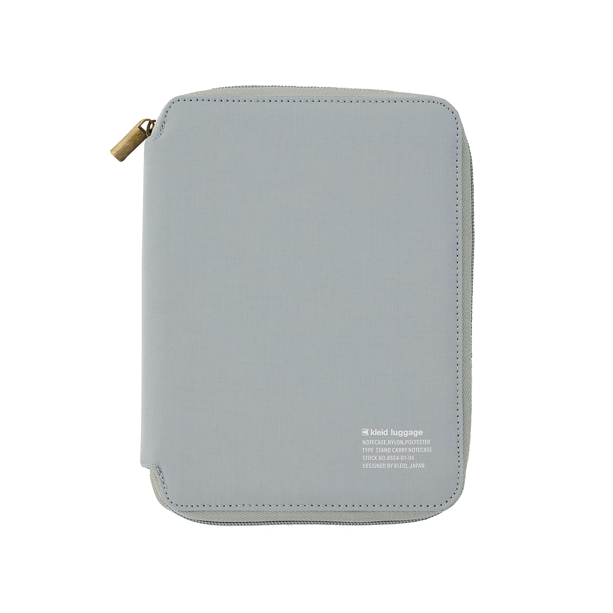 kleid 8554-04 Custodia per notebook, B6 Stand Custodia per banconote, Blu Grigio