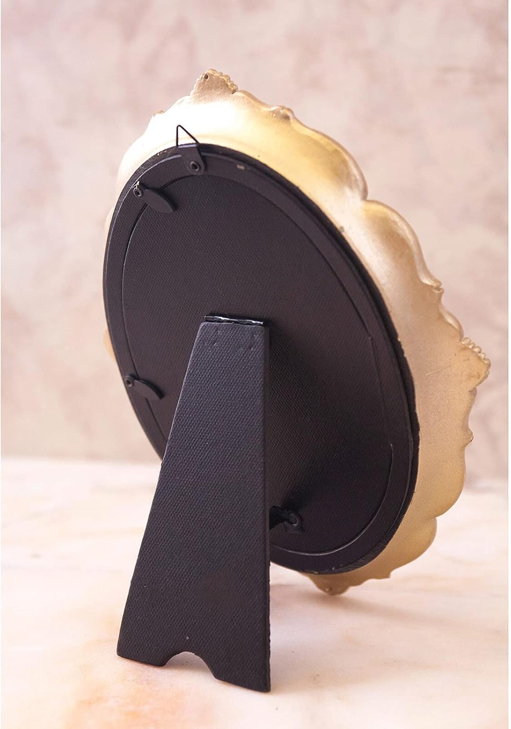 Akizuki Boeki Rococo Deco Photo Frame, White, W 7.1 x H 9.1 inches (18 x 23 cm), LF12130-WG