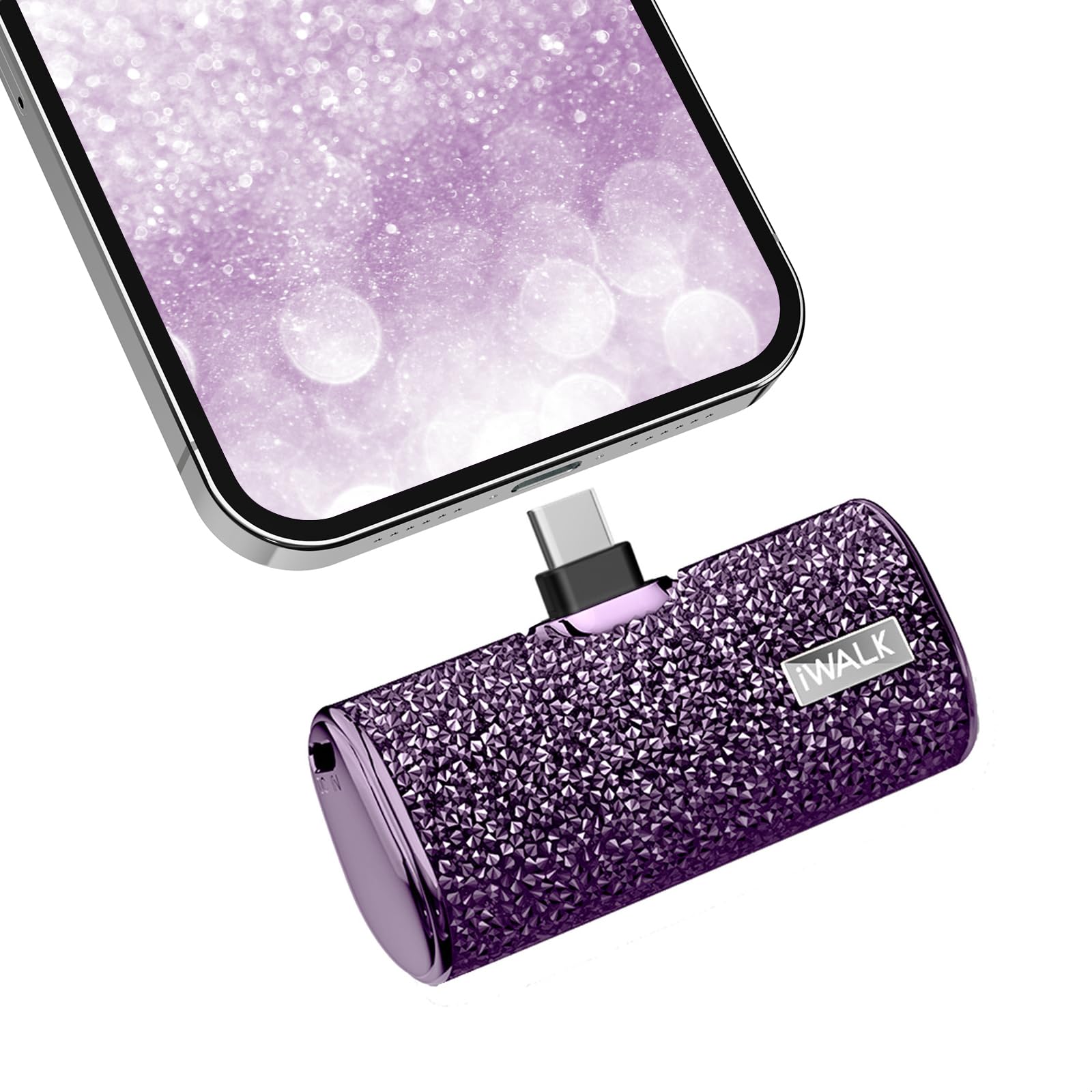 I walk 超小型モバイルバッテリー Amazon | iWALK モバイルバッテリー 超小型 軽量 きらめくかわいい
