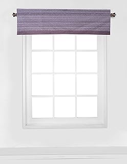 Bacati Unisex Cotton, Window Valance, Grey/Beige