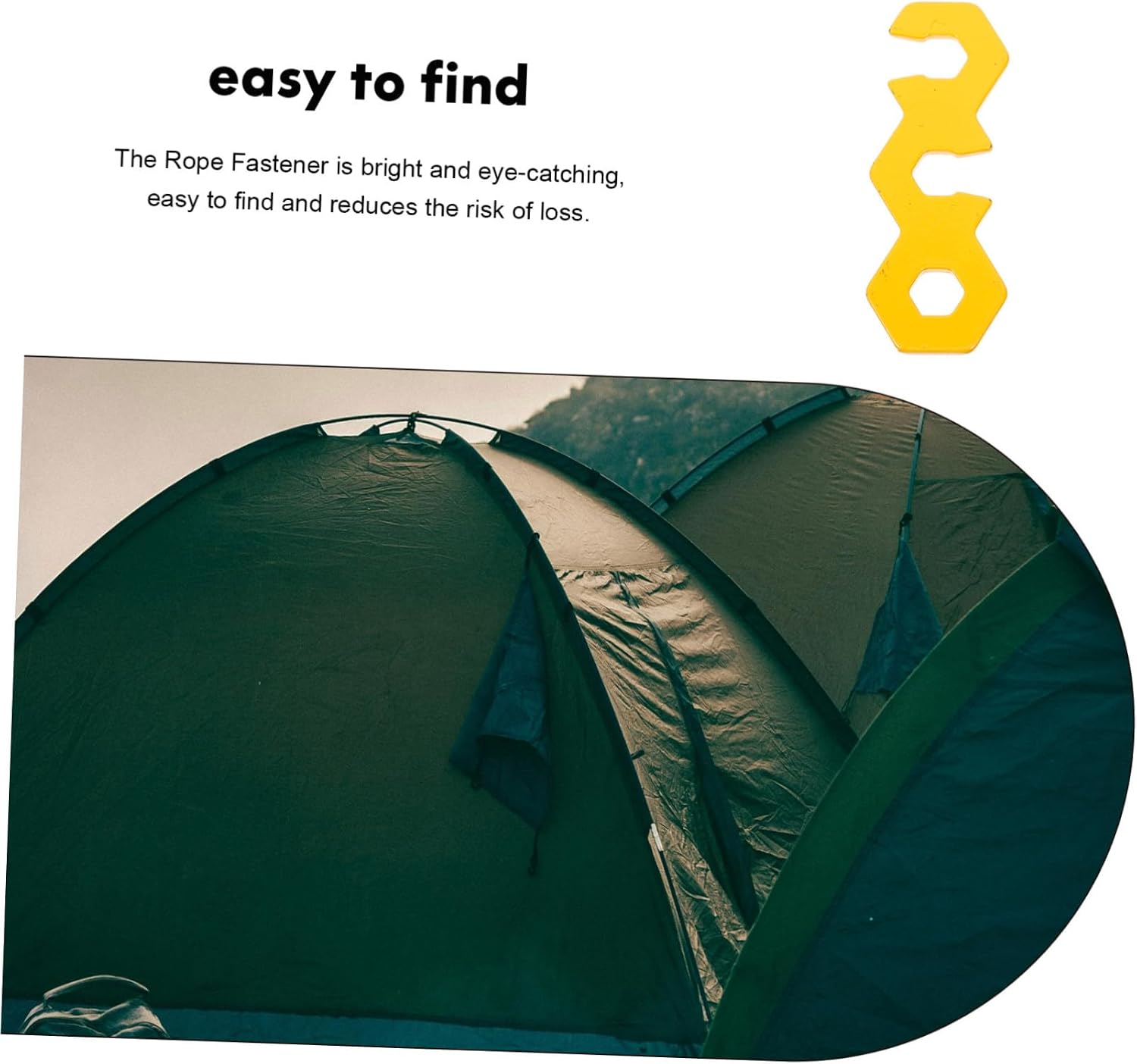10pcs Anti-Slip Tent Rope Buckles Lightweight Outdoor Camp Rope Adjusters for Windproof Tent Guy Canopy Tarp Fasteners Camping Hiking Accessories
