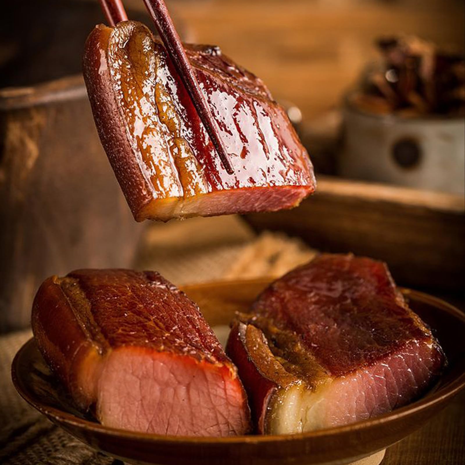 Essiccatore Rotante per Carne in Acciaio Inox, Armadio di Frollatura a Secco da 800 w, Rotazione a 360°, con 14 Ganci, Regolazione 0-90 °C, Essiccazione Tridimensionale