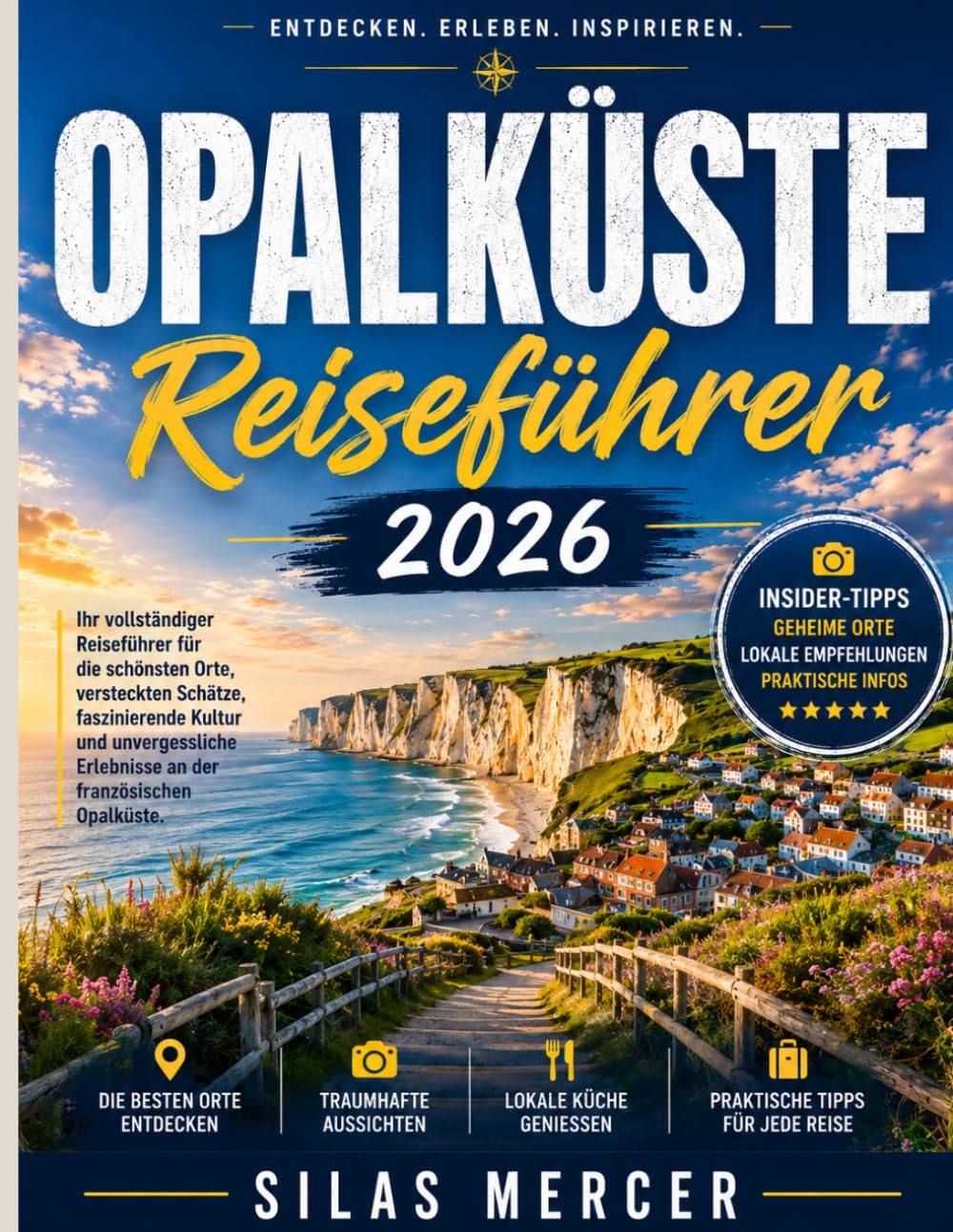OPALKÜSTE REISEFÜHRER 2026: Eine unvergessliche Reise entlang der wunderschönen Opalküste. Entdecken Sie charmante Küstenstädte, atemberaubende weiße ... Küche und unvergessliche Erlebnisse.