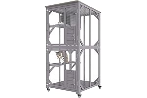 VEVOR 3-Tier Cat Playpen CATEO for Cats