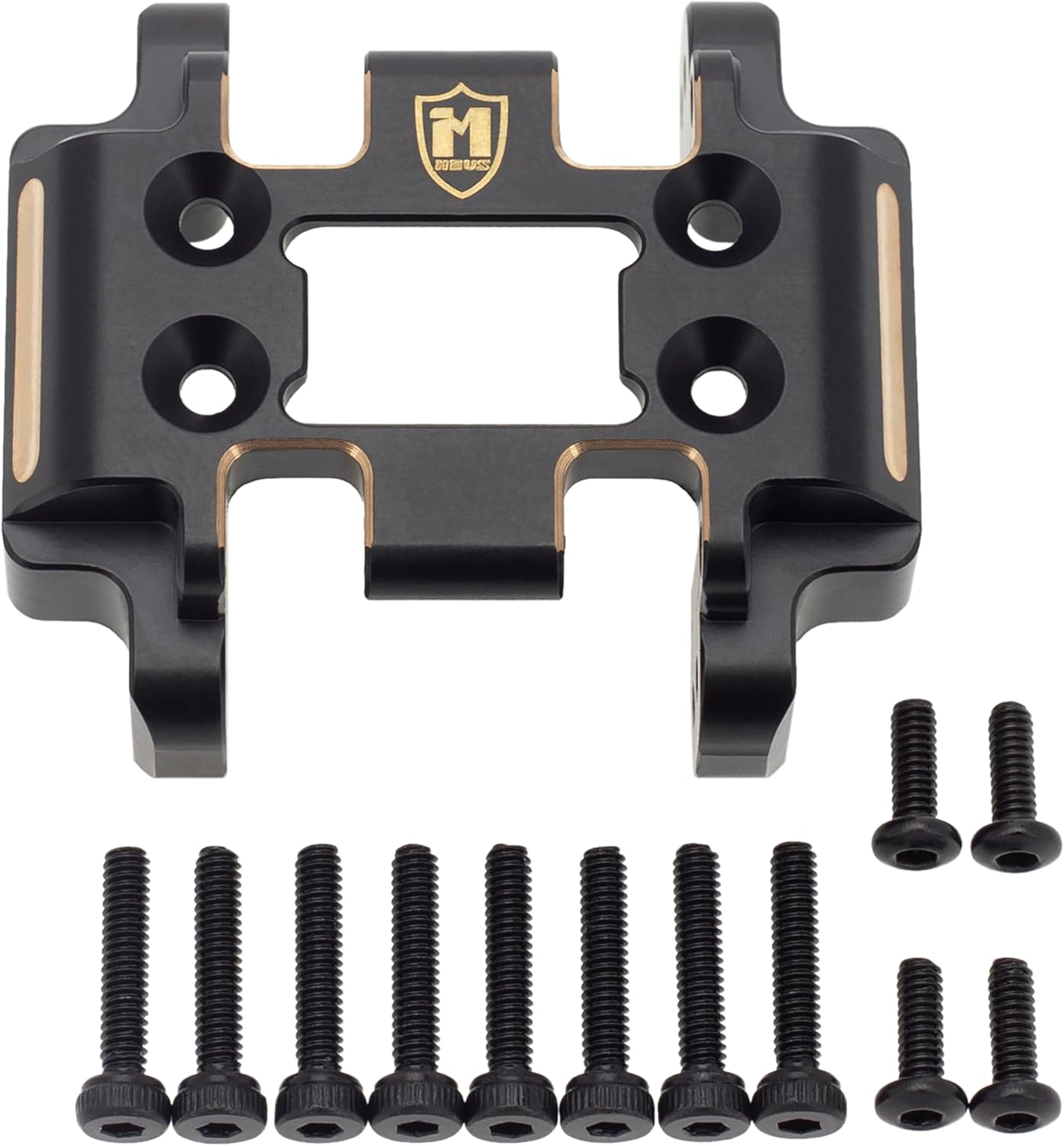 MEUS RACING 23.9g Brass Skid Plate for Redcat Ascent-18 Upgrades 1/18 RC Crawler Parts