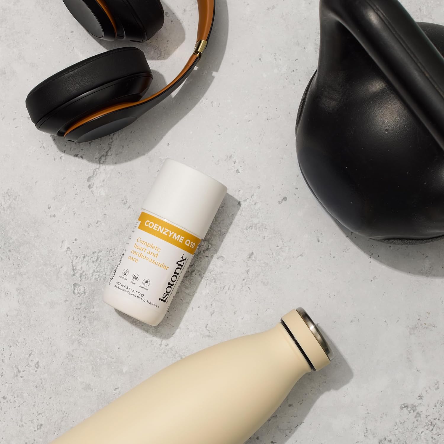 Isotonix CoQ10 Supplement – Advanced Coenzyme Q10 for Cellular Energy & Antioxidant Support – Ubiquinone CoQ10, 30 Servings