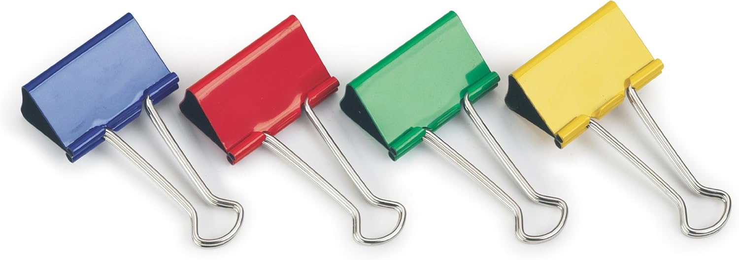 Rapesco 41mm Foldback Clip - Coloured (100 Clips)