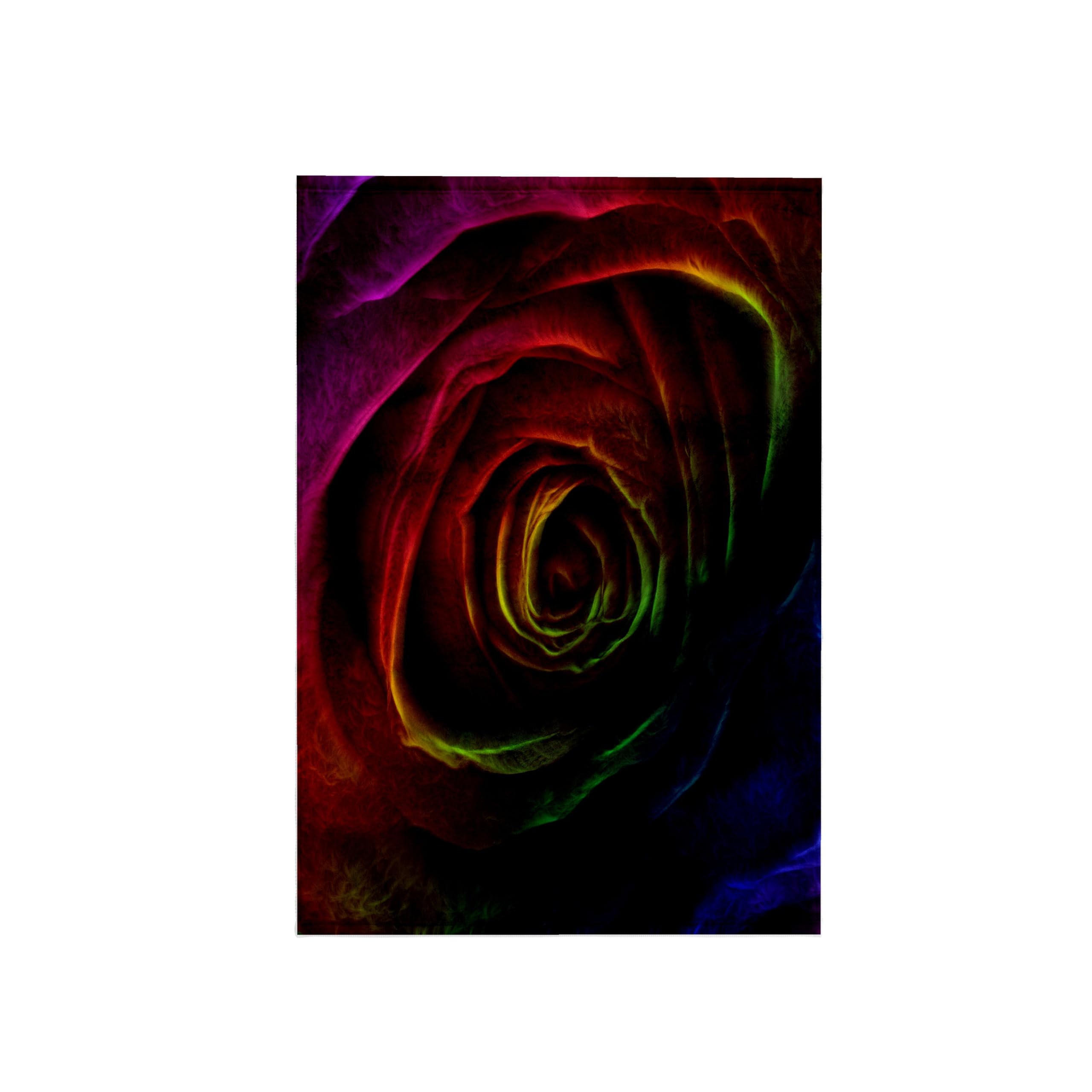 3dRose Modern Abstract Leaf Nature Vector Pattern Towel, White, 15 x 22-Inch