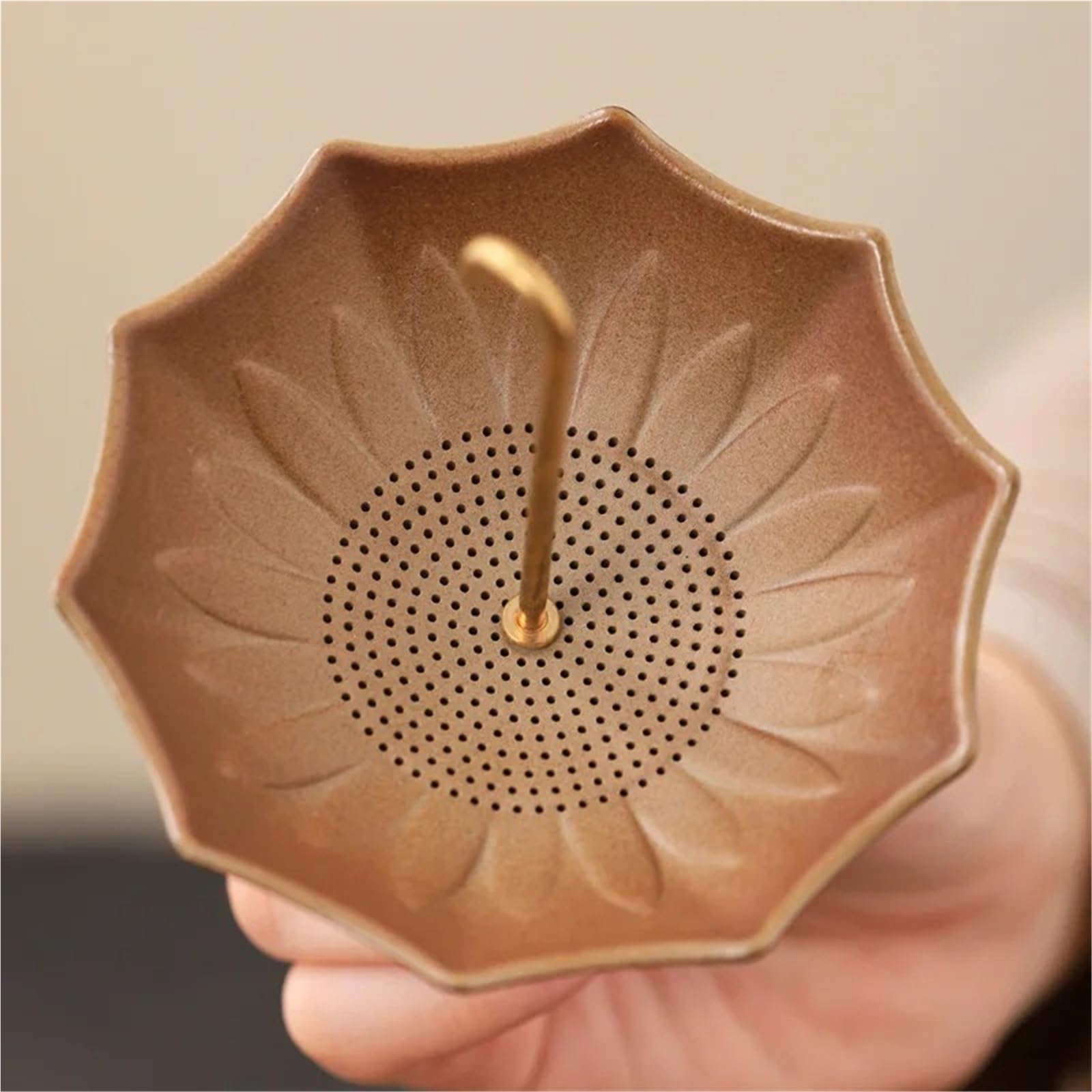 1 Uds colador de té cerámica con Infusor en forma paraguas, separador hojas, filtro, herramienta elaboración, mesa escritorio Para Reuniones Familiares Y Oficinas