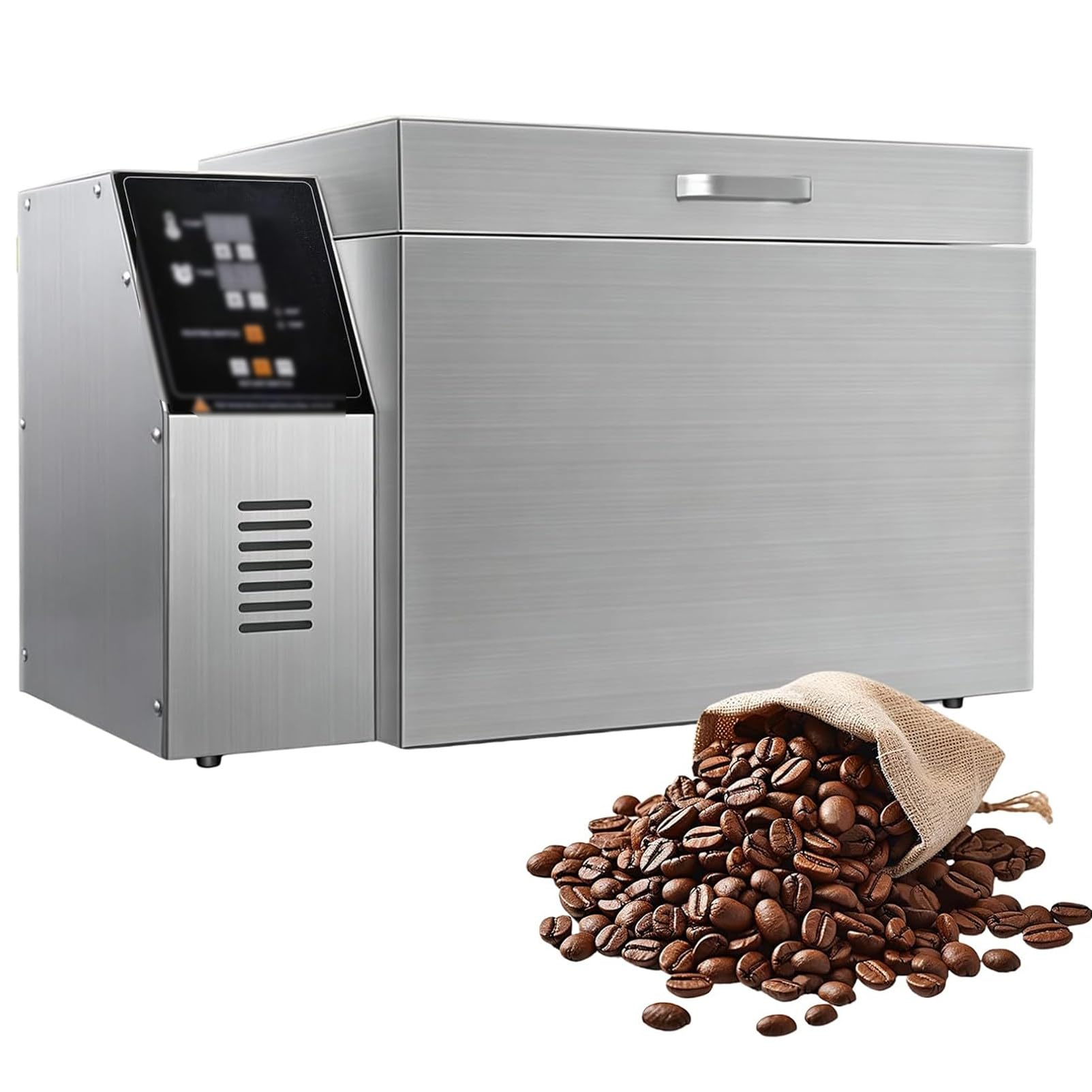 Pnpaea Home Electric Coffee Bean Roaster Machine, Coffee Roaster Machine Industrial Commercial, Automatic Timing Nut Peanut Cashew Chestnuts Roasting Machine Type5