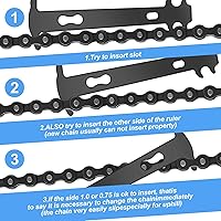 Vista 5 de Bike Link Plier，Chain Break Separator, Chain Checker, 3 Pairs Bicycle Missing Links, Bike Link Opener Closer Plier Chain Cutter Connector Wear