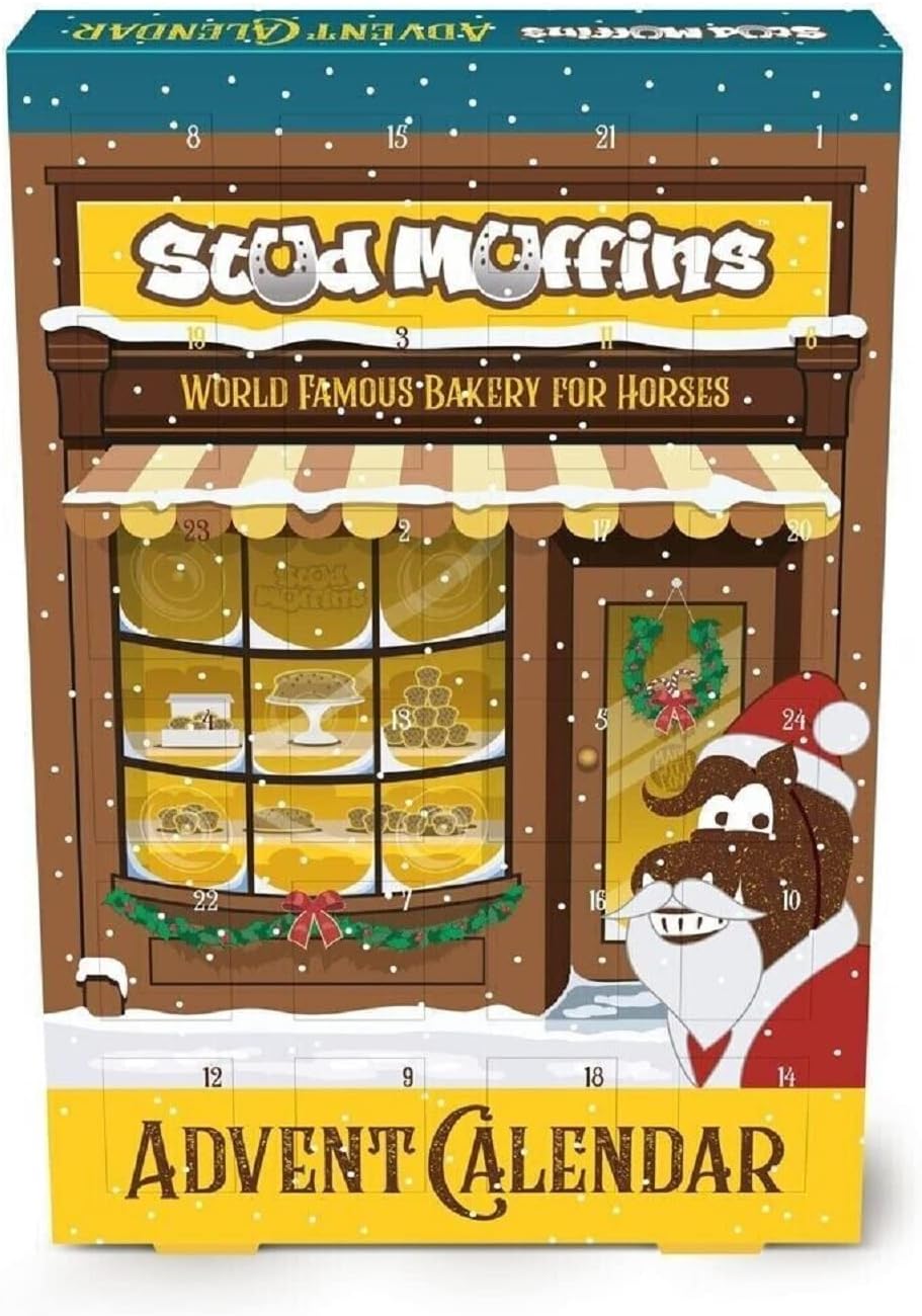 Stud Muffins 'World Famous Bakery for Horses' Horse Treats Advent Calendar