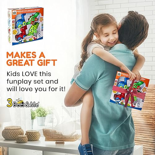 Miniatura 6 de Set de 4 dinosaurios de juguete para niños y niñas de todas las edades