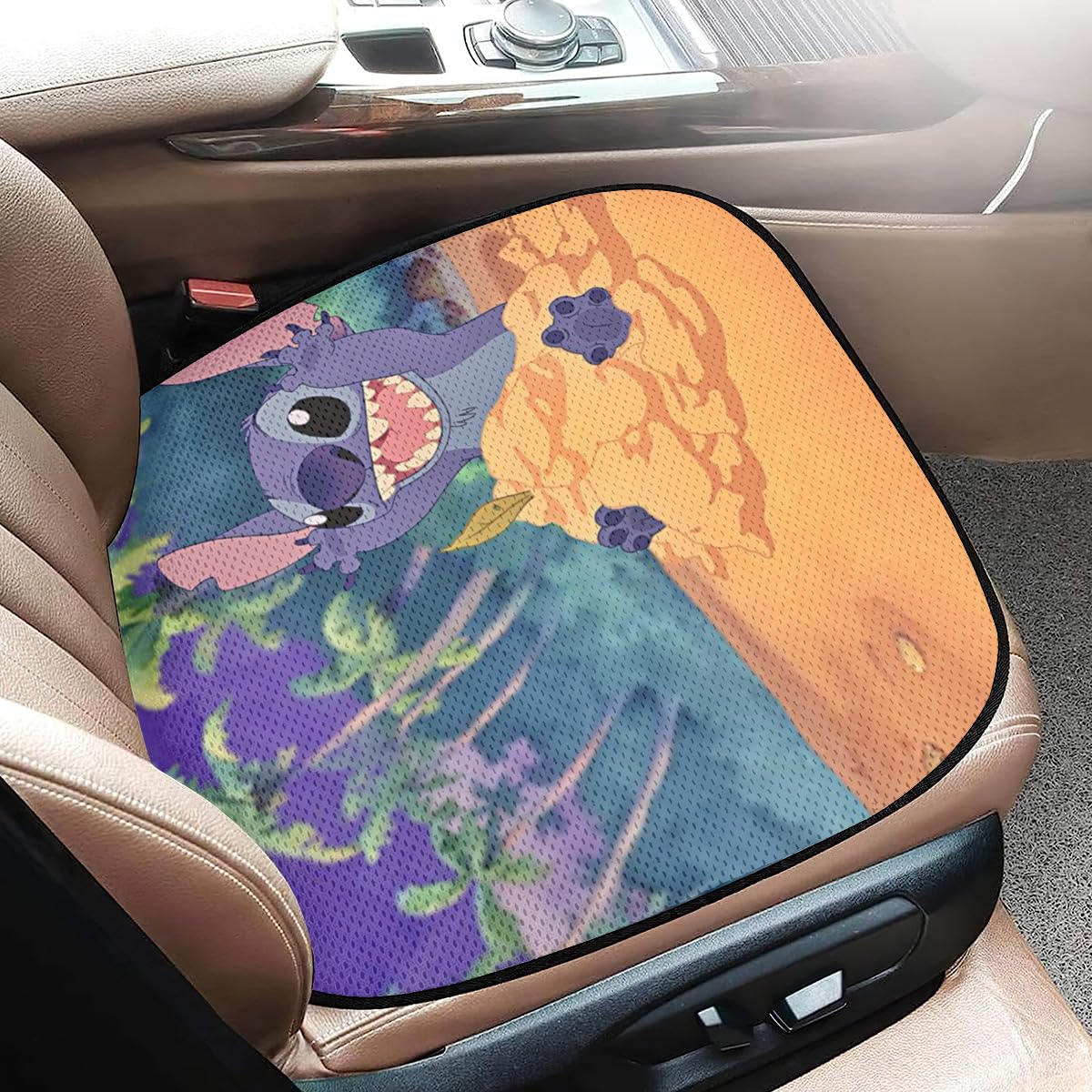 Amazon.co.jp: Stitch スティッチ 車の座布団 カーシートクッション 冷