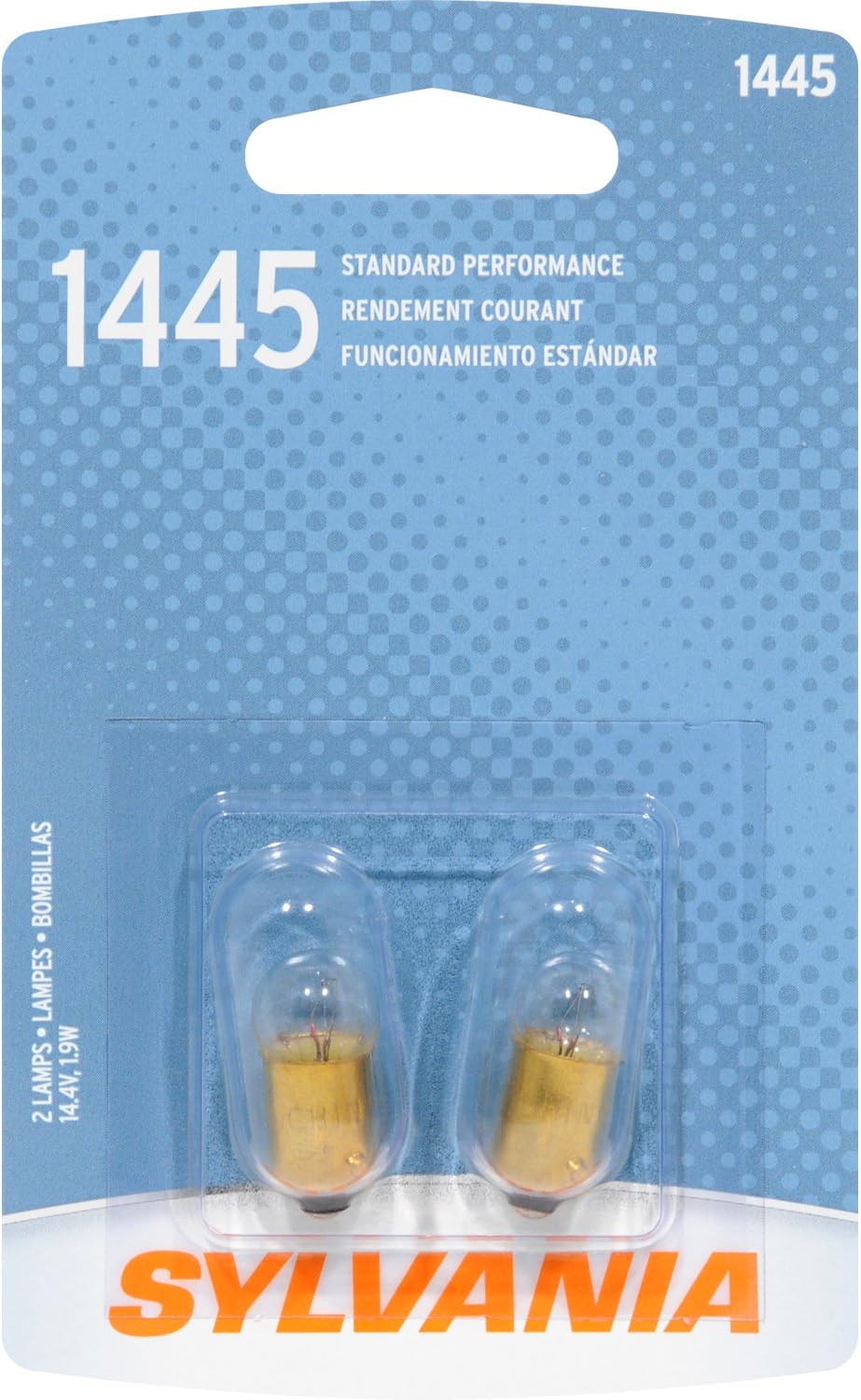 SYLVANIA 1895 Basic Miniature Bulb, (Contains 2 Bulbs