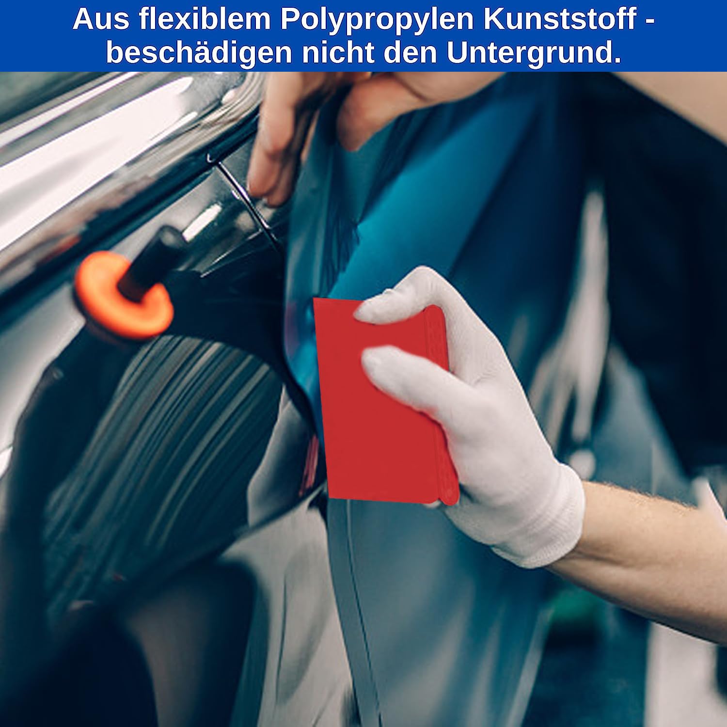 4 sztuki szpachelek z tworzywa sztucznego, japońska szpachla, elastyczna, odporna na zużycie, zestaw szpatułek z tworzywa sztucznego, szpachelka do karoserii, narzędzie