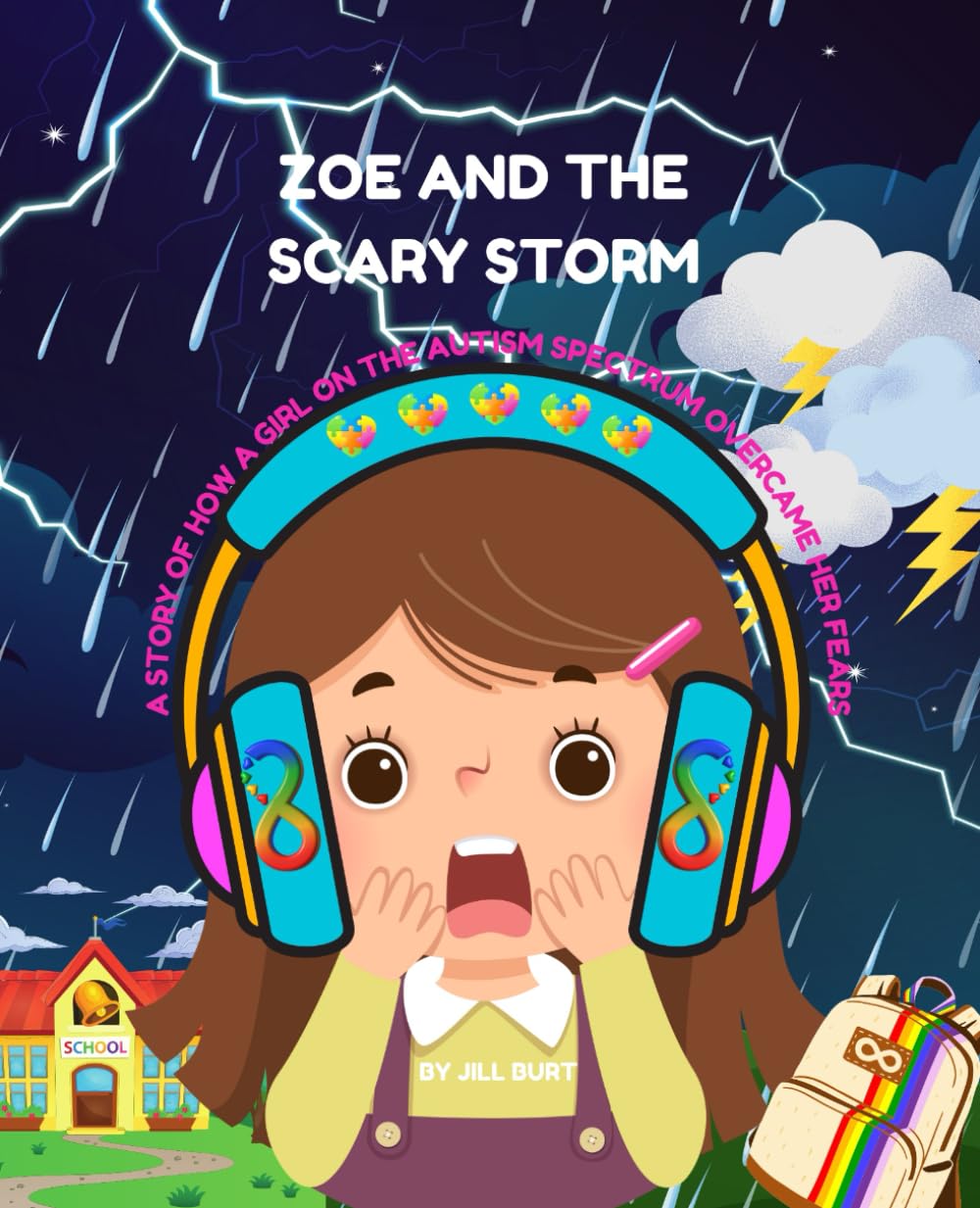 Zoe and The Scary Storm: A story of how a girl on the Autism Spectrum overcame her fears (Different ABILITIES)