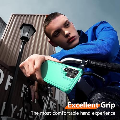 Miniatura 6 de Red2Fire Funda para Samsung Galaxy S23 Ultra, a prueba de golpes de grado militar con 2 unidades protector de pantalla suave + protector de lente